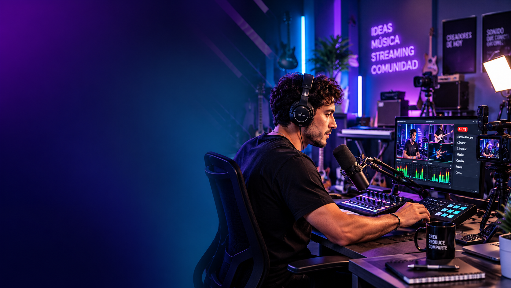 GR6 Metaverso com música, artistas e experiência digital imersiva