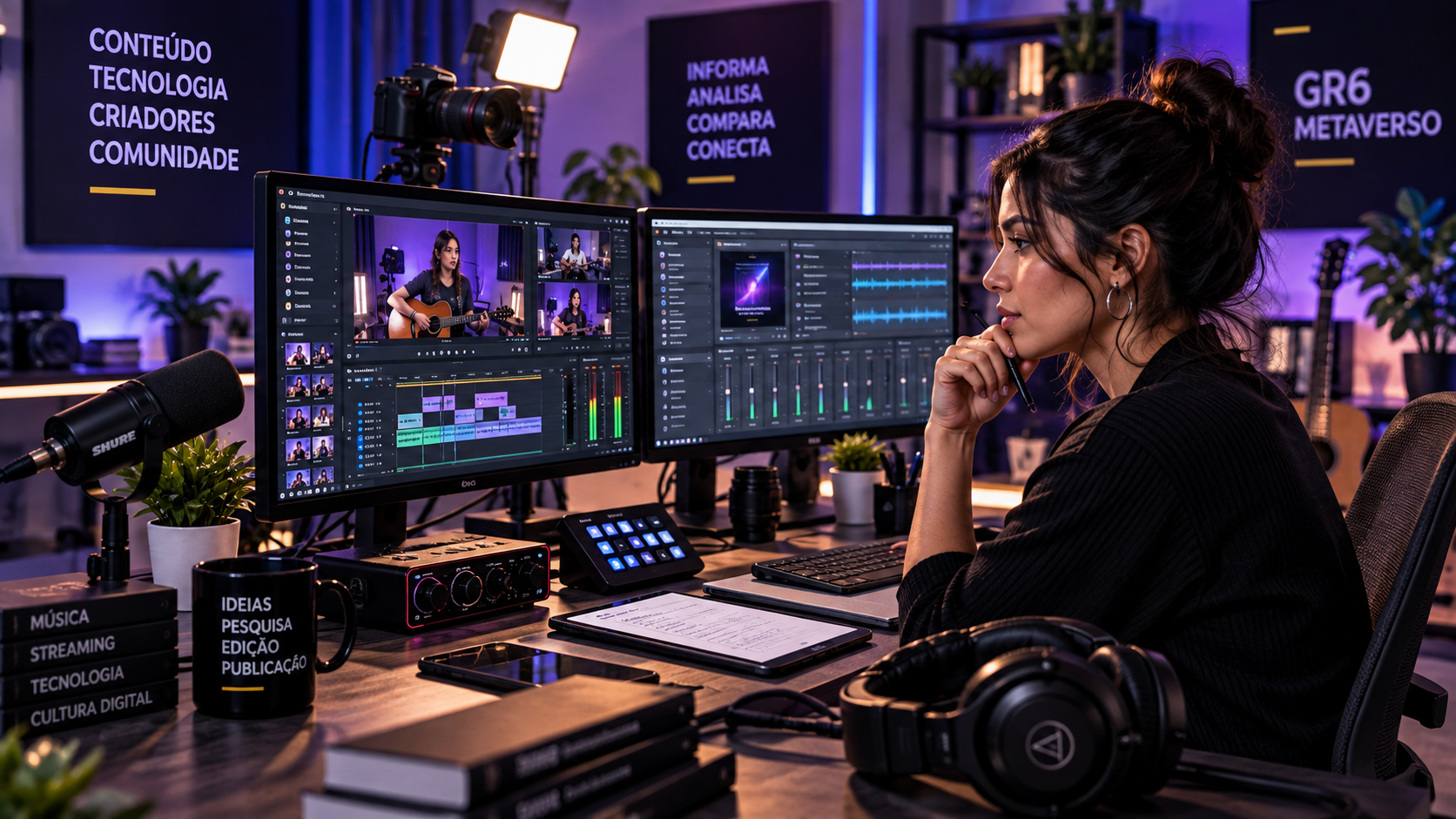 Experiências digitais e shows virtuais do GR6 Metaverso